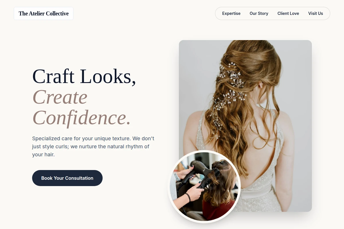 Curl Hair Styling
