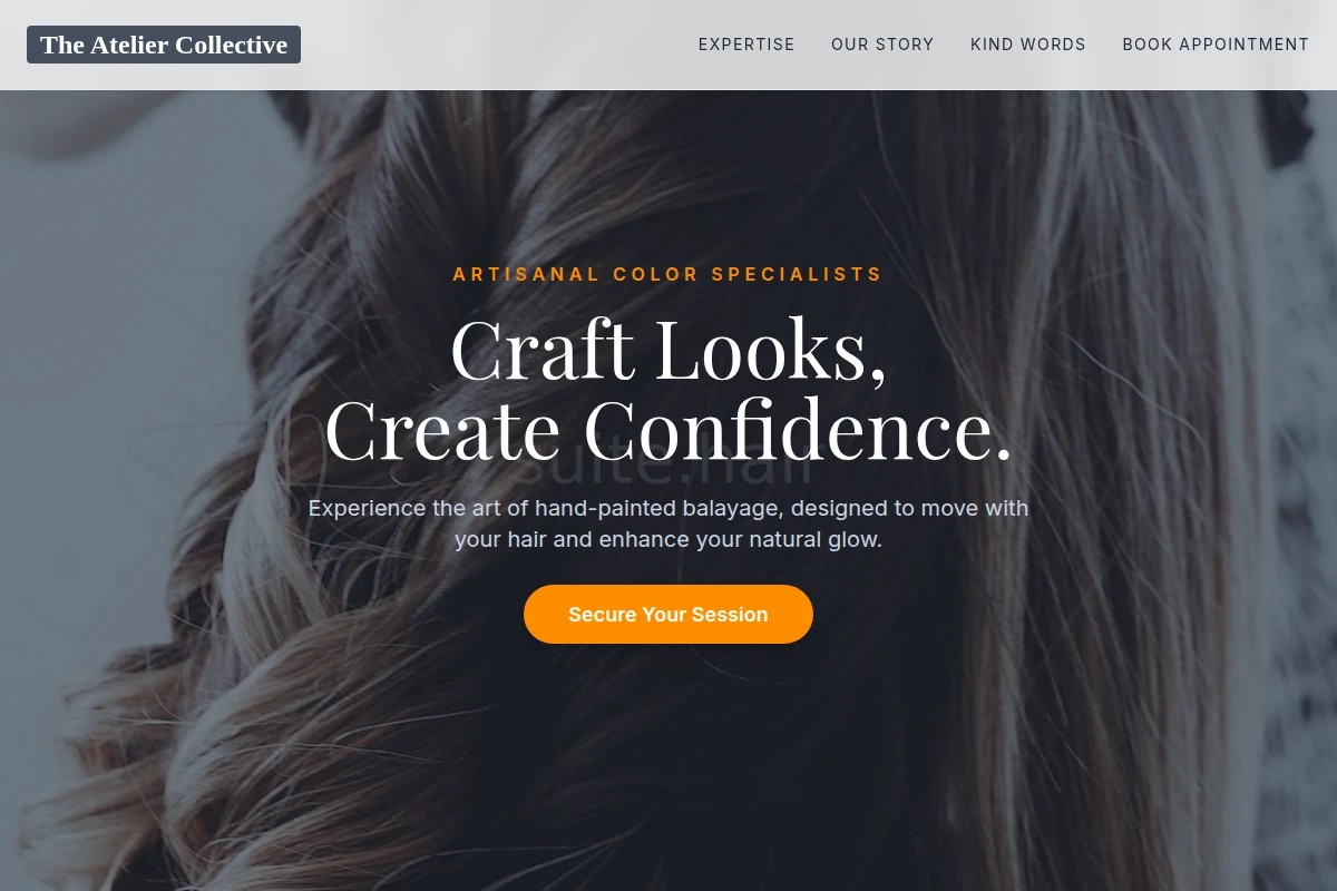 Balayage Hair Styling