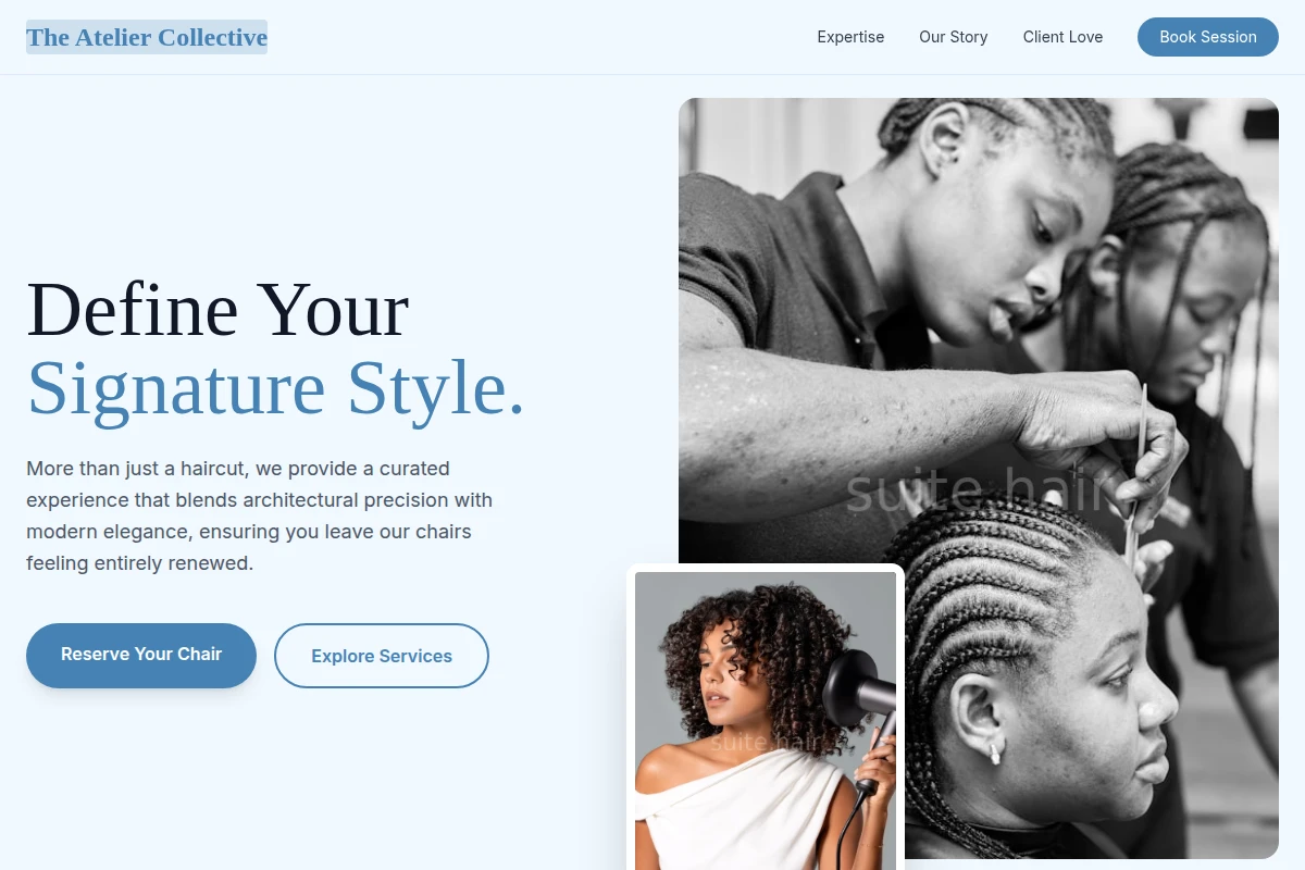 Silk Hair Styling