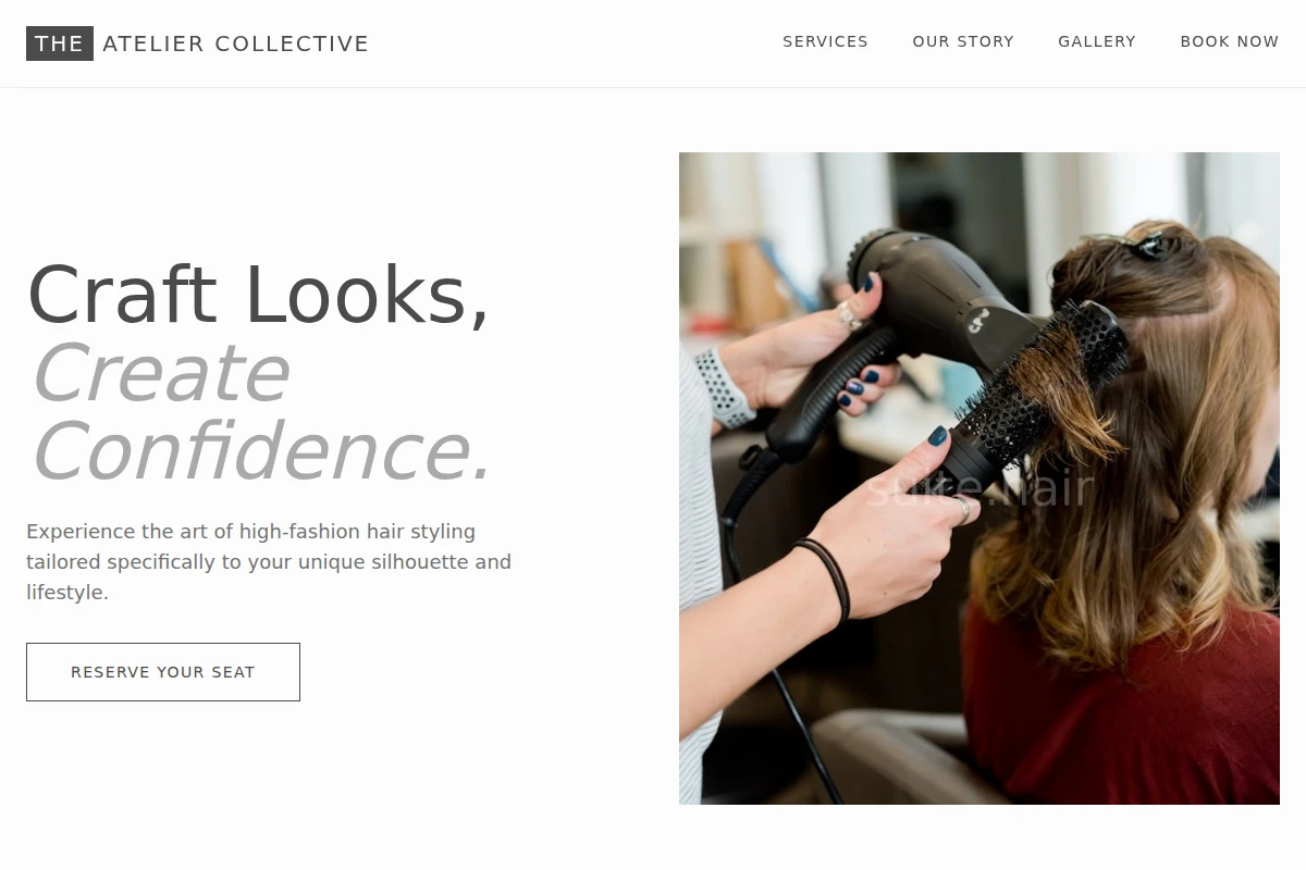 Couture Hair Styling