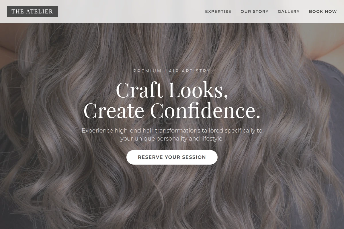 Salon Hair Styling