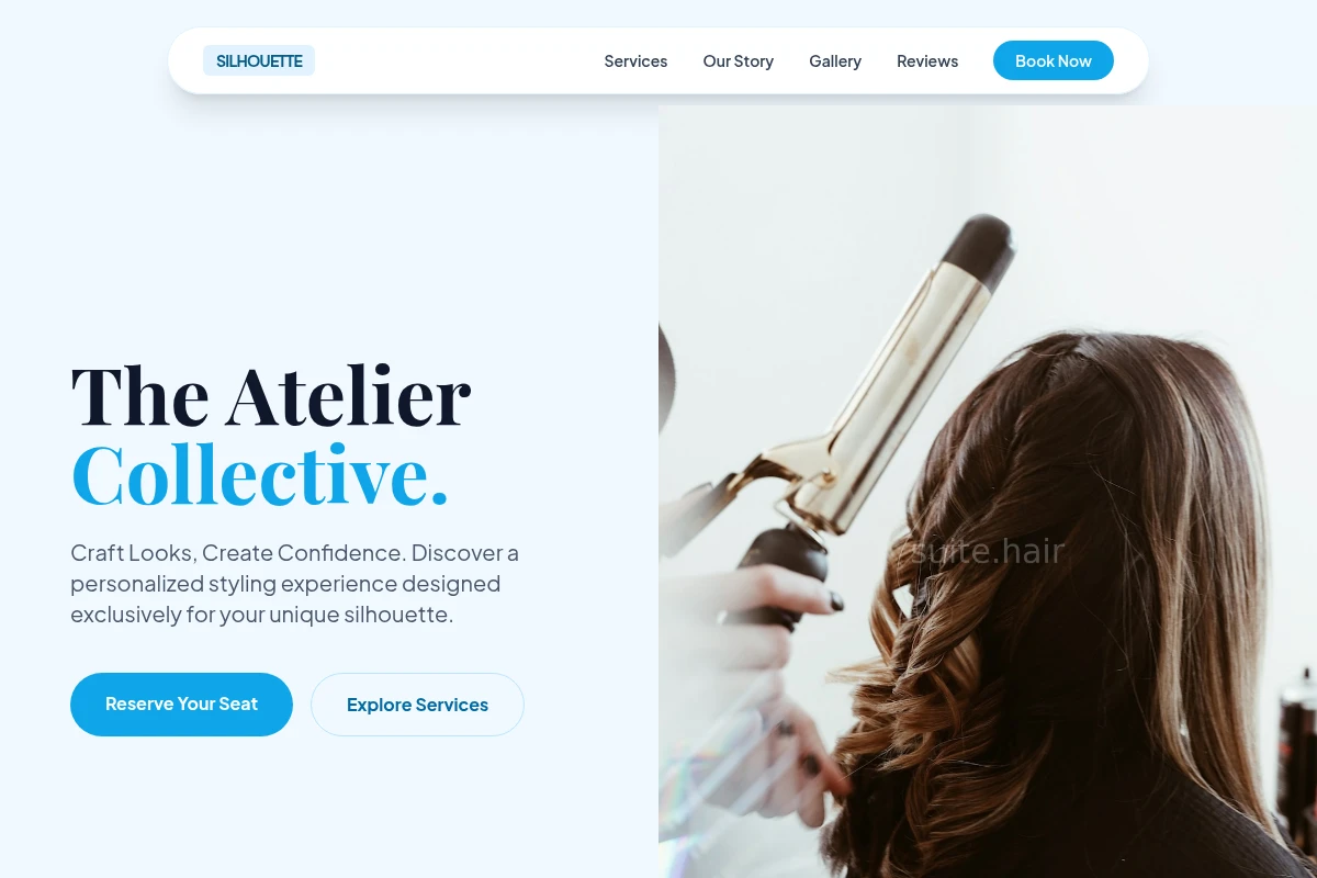 Silhouette Hair Styling