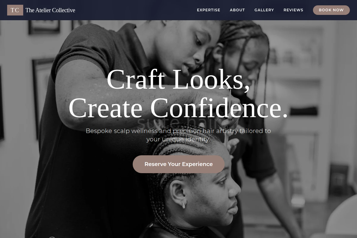 Scalp Hair Styling