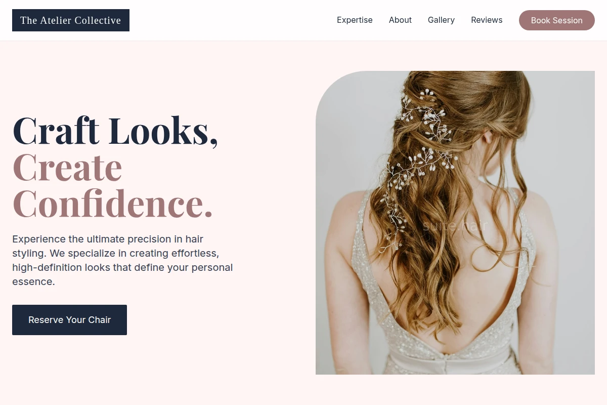 Spray Hair Styling