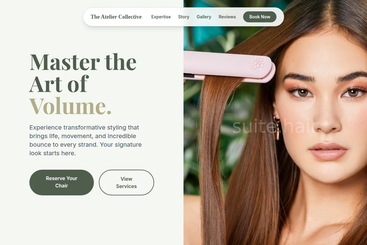 Volume Hair Styling